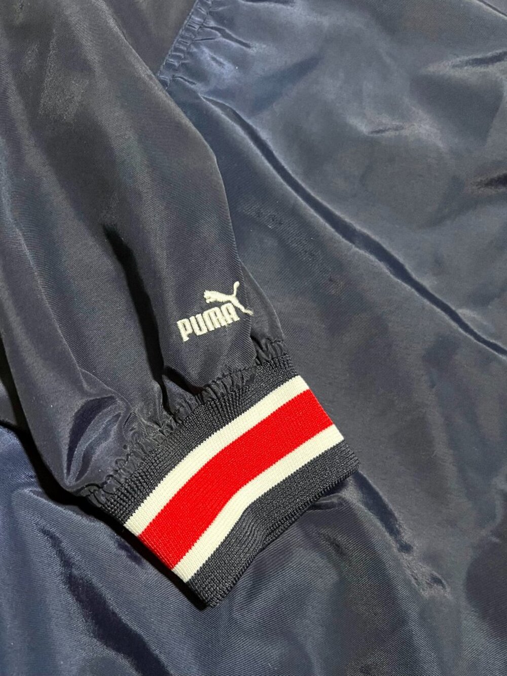 Cleveland Indians '00 Puma Vintage Y2K Jacobs Field Pullover Jacket, Men's Med - Picture 9 of 9